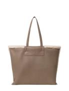 Day Faux Shearling Bag Shopper Taske Beige DAY ET