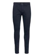 Zeumar Trousers Slim Hyperchino Color Xlite Bottoms Jeans Slim Navy Re...