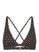 Bb Monogram Triangle Swimwear Bikinis Bikini Tops Triangle Bikinitops ...