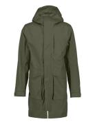 Andreas Usx Park 2 Outerwear Rainwear Rain Coats Khaki Green Didrikson...