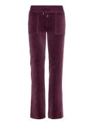 Del Ray Pant Bottoms Trousers Joggers Burgundy Juicy Couture