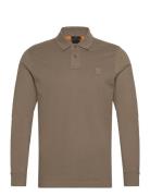 Passerby Tops Polos Long-sleeved Brown BOSS