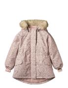 Jacket Mathilde Outerwear Jackets & Coats Winter Jackets Purple Wheat