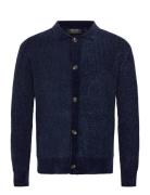 Inhunch Cardigan Tops Knitwear Cardigans Navy INDICODE