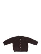 Cardigan, Ao Elephants, Merino Wool, Nature Melange Tops Knitwear Card...