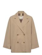 Margot Nylon Outerwear Jackets Light-summer Jacket Beige Brixtol Texti...