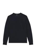 Wessex Tops Knitwear Round Necks Navy Reiss