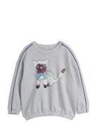Siamese Sp Sweatshirt Tops Sweatshirts & Hoodies Sweatshirts Grey Mini...