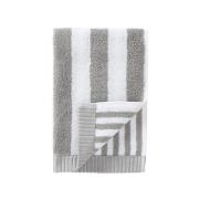 Kaksi Raitaa håndklæde grå gæstehåndklæde