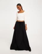 Vero Moda - Sort - Vmfabiana Hw Long Skirt Vma