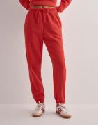 Pieces - Rød - Pcchilli Hw Sweat Pants Noos Bc