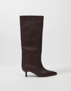 Nelly - Brun - Stiletto Under Knee Boot