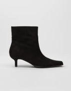 Nelly - Sort - Squaretoe Soft Ankel Boot