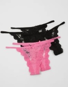 Nelly - Pink - Adorable 5-Pack Thong