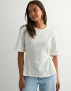 Nelly - Hvid - Tie Waist Tee