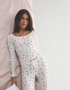 Nelly - Rød - Cute Print LS Top