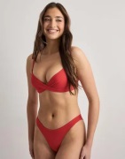 Nelly - Rød - Twisted Push Up Bikini Bra