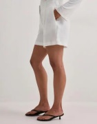 Only - Hvid - Onlita Hw Linen Look Shorts Tlr