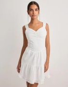 Vero Moda - Hvid - Vmjamie Sl Short Dress Wvn