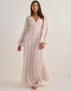 Nelly - Blomstret - Maxi Frill Dress
