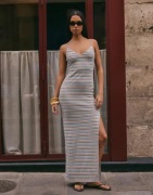 Nelly - Mønstret - Chill Stripe Maxi Dress