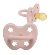 Hevea Sut - 0-3 mdr - Naturgummi - Powder Pink m. Blomster