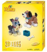 Hama Midi PerlesÃ¦t - 2500 stk. - 3D - Hunde