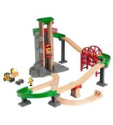 BRIO World Togbane m. Lagerbygning - 32 dele - LÃ¸ft & LÃ¦s 33887