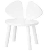 Nofred BÃ¸rnestol - Mouse Chair - Hvid