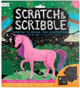 Ooly Scratch and Scribble SÃ¦t - Magical Unicorns