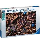 Ravensburger Puslespil - 2000 Brikker - Chocolate Paradise