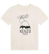 Kenzo T-shirt - Cream m. Print