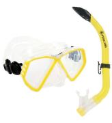 Aqua Lung SnorkelsÃ¦t - Cub Combo - Transparent/Gul