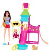 Barbie DukkesÃ¦t - Skipper First Jobs - Water Park Playset