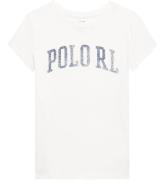 Polo Ralph Lauren T-shirt - Watch Hill - Hvid m. Navy