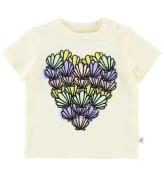 Stella McCartney Kids T-shirt - Creme m. Muslinger