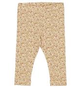 Wheat Leggings - Eggshell Flowers