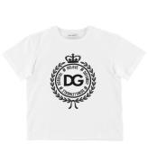 Dolce & Gabbana T-shirt - Hvid m. Print