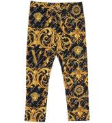 Versace Leggings - Sort/Gul