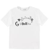 Dolce & Gabbana T-shirt - Hvid m. Print