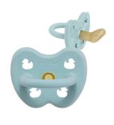 Hevea Sut - 0-3 mdr. - Naturgummi - Baby Blue m. Ã?nder