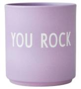 Design Letters Kop - Favourite Cups - You Rock - Lavendel