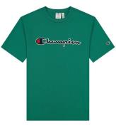 Champion Fashion T-shirt - GrÃ¸n m. Logo