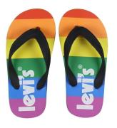 Levis Klipklapper - South Beach 2.0 - Black/Rainbow