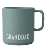 Design Letters Kop - Favourite - Granddad - StÃ¸vet GrÃ¸n