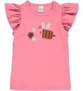 Freds World T-shirt - Bumblebee Frill - Pink