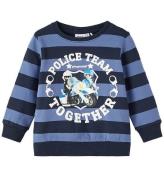 Name It Sweatshirt - NmmDes Playmobil - Dark Sapphire