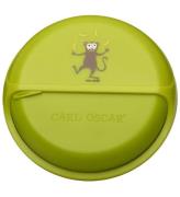 Carl Oscar Snackbox - 15 cm - Lime Monkey