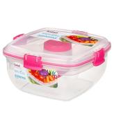 Sistema Madkasse m. TilbehÃ¸r - Salad - 1,1 l - Pink