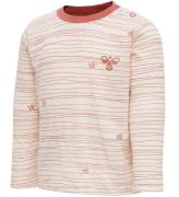 Hummel Bluse - hmlFreja - Rosa m. Striber